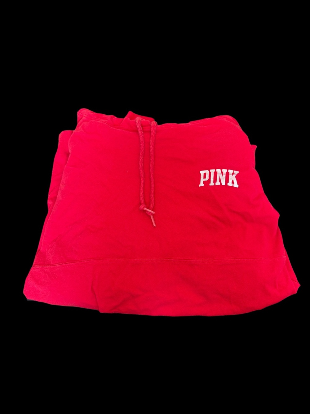 Victoria's Secret PINK Bright Red Logo Hoodie